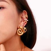 FRENCH SWIRL Earrings