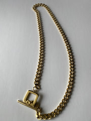 MARINO II CHUNKY NECKLACE- GOLD